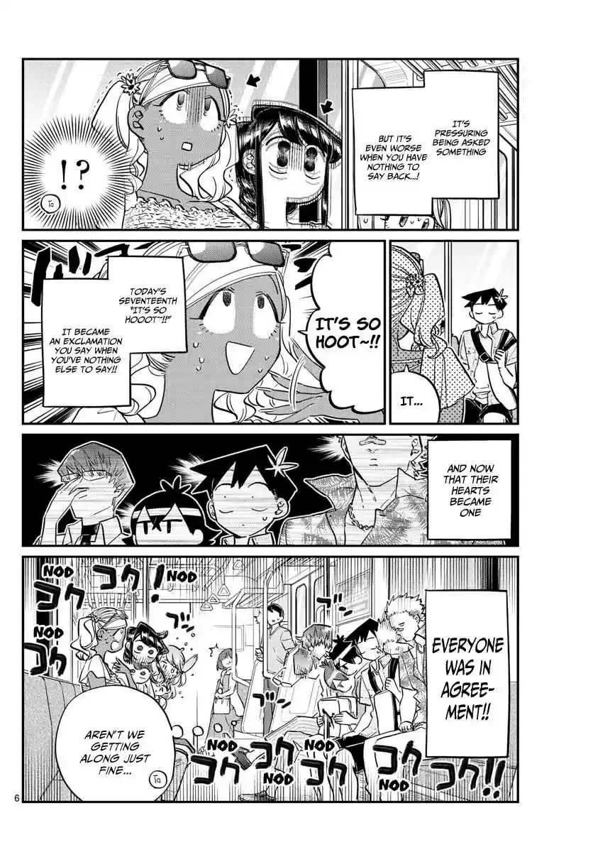Komi san wa Komyushou Desu. Ch. 164 The Sea!
