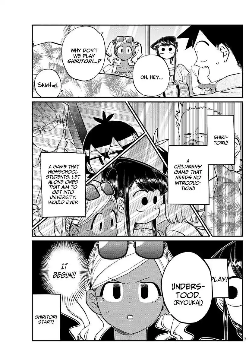 Komi san wa Komyushou Desu. Ch. 164 The Sea!