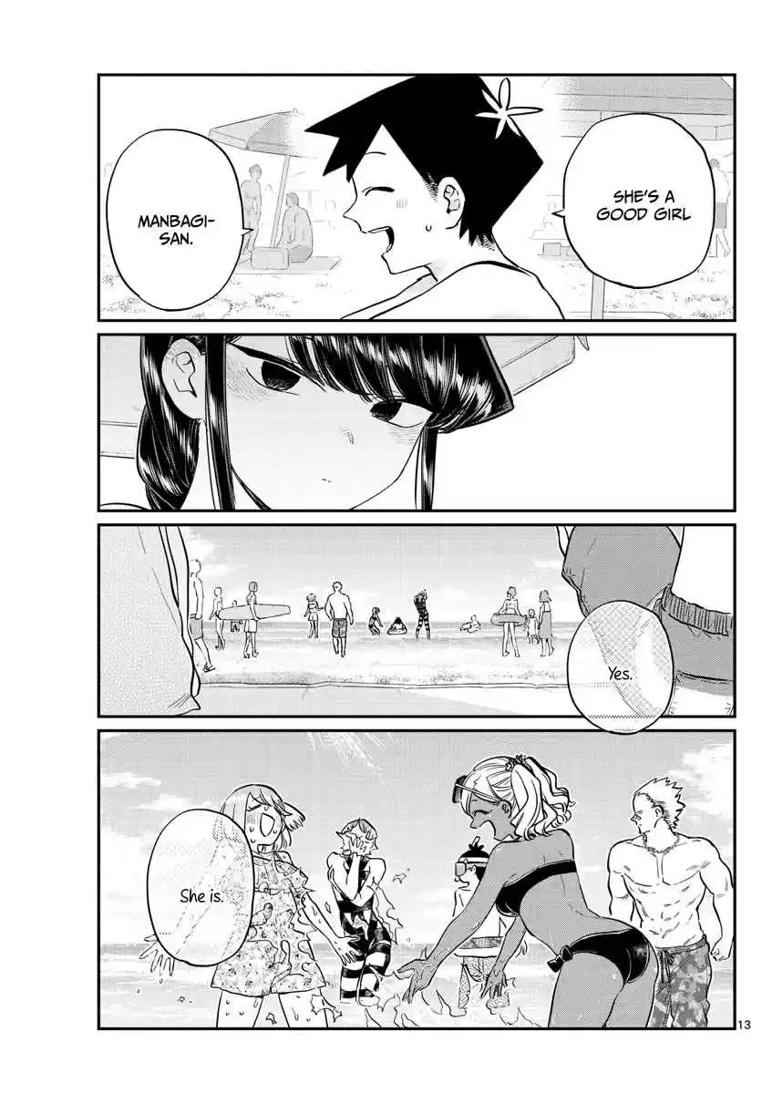 Komi san wa Komyushou Desu. Ch. 164 The Sea!