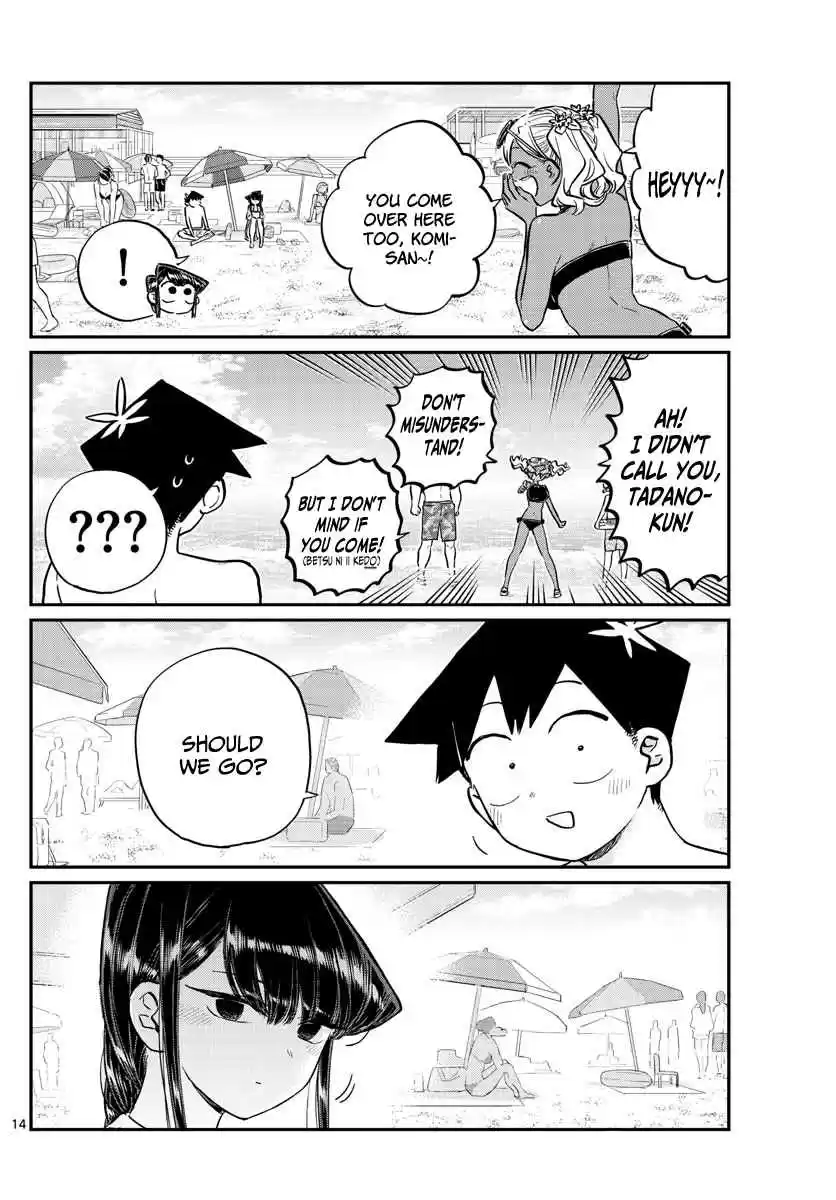 Komi san wa Komyushou Desu. Ch. 164 The Sea!
