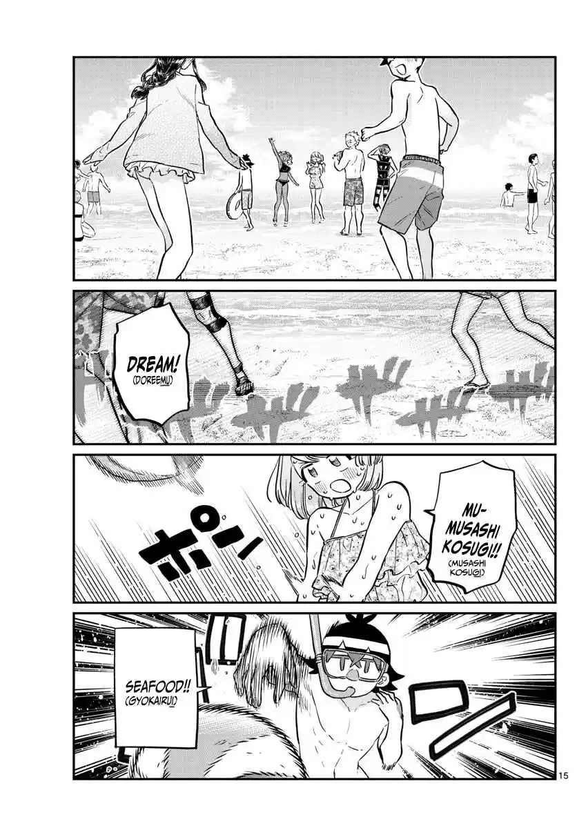 Komi san wa Komyushou Desu. Ch. 164 The Sea!