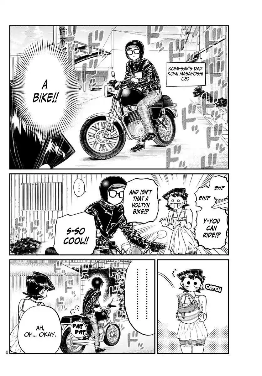 Komi san wa Komyushou Desu. Ch. 166 Dad and mom at the sea