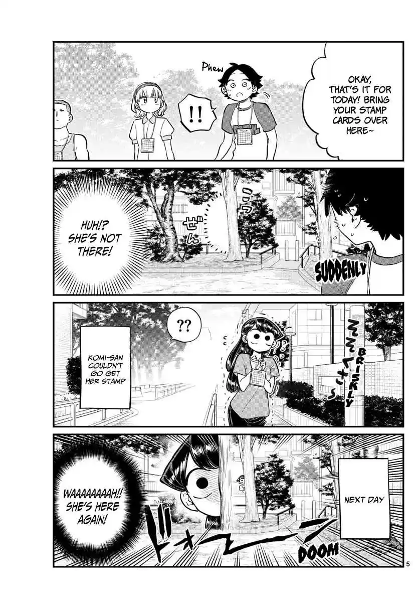 Komi san wa Komyushou Desu. Ch. 167 Radio Exercises