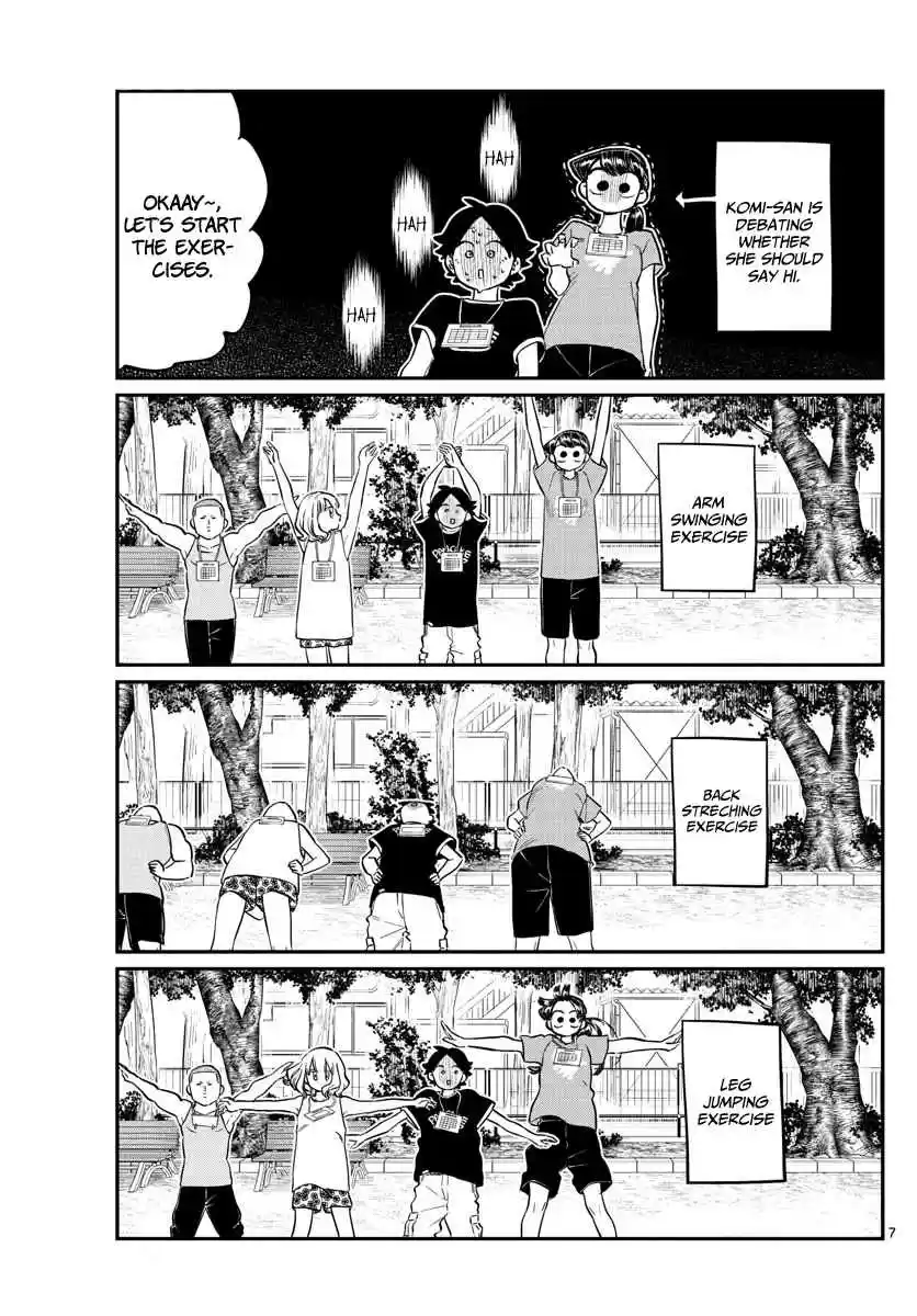 Komi san wa Komyushou Desu. Ch. 167 Radio Exercises