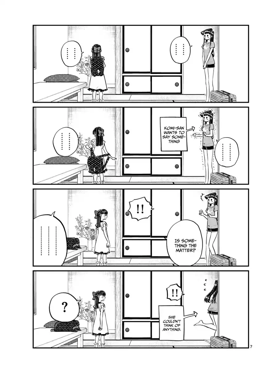 Komi san wa Komyushou Desu. Ch. 168 Hot Milk