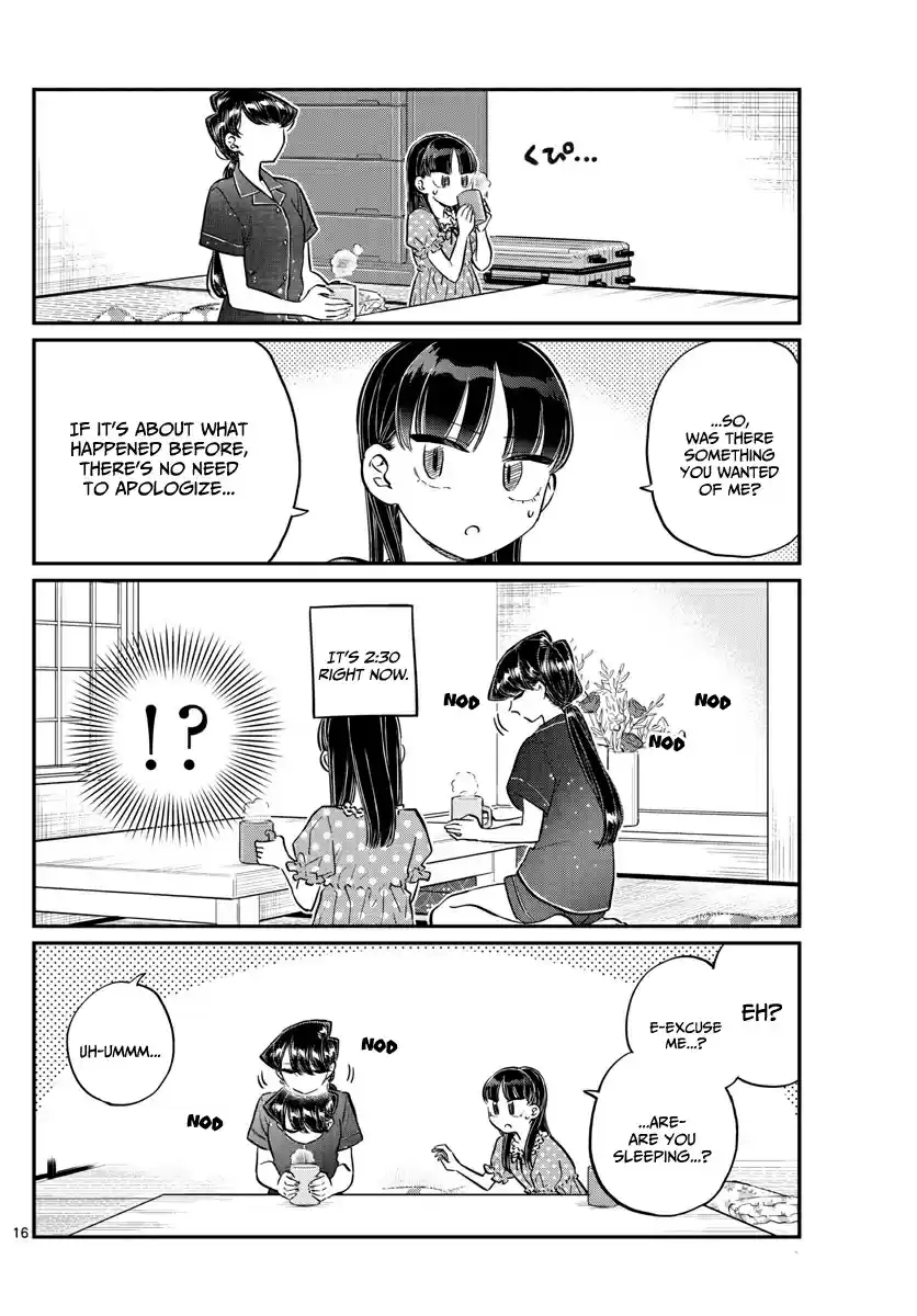 Komi san wa Komyushou Desu. Ch. 168 Hot Milk