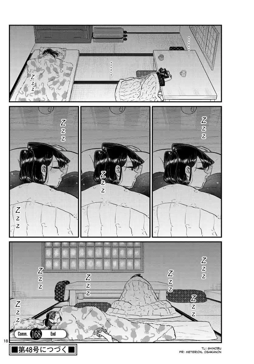 Komi san wa Komyushou Desu. Ch. 168 Hot Milk