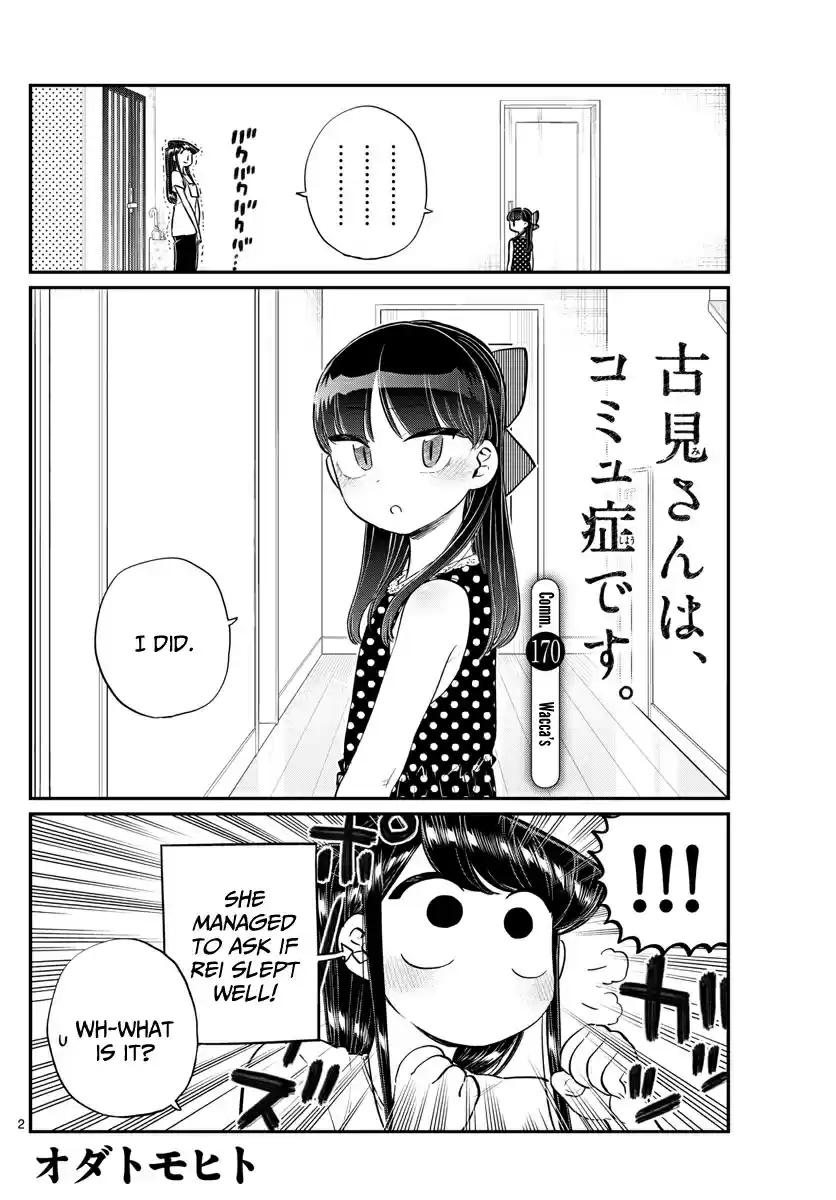 Komi san wa Komyushou Desu. Ch. 170 Wacca's
