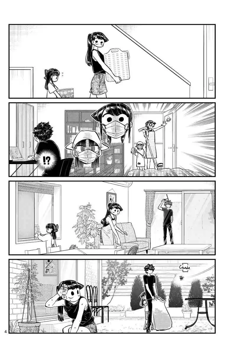 Komi san wa Komyushou Desu. Ch. 171 A day without mom