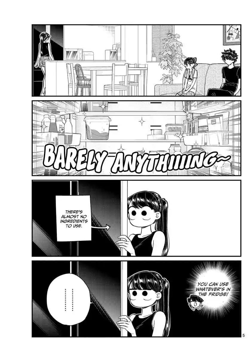 Komi san wa Komyushou Desu. Ch. 171 A day without mom