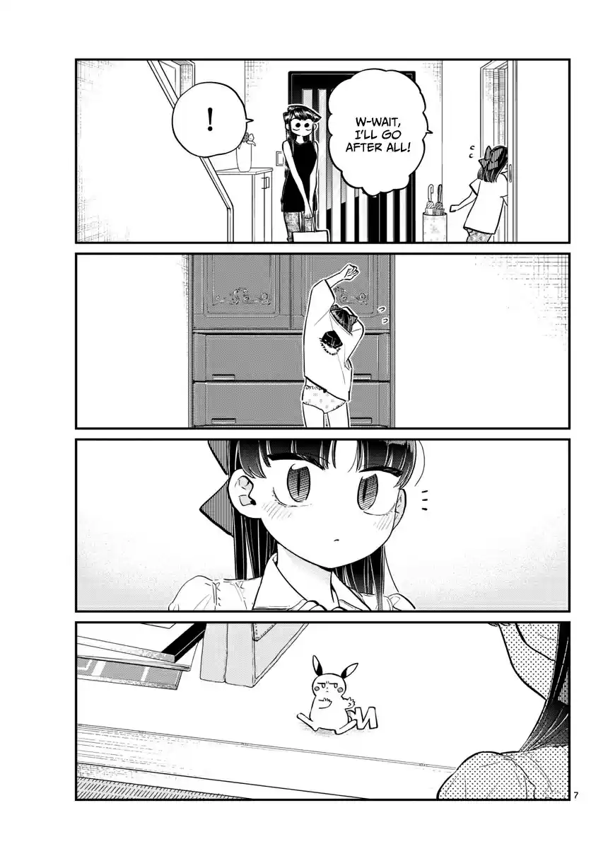 Komi san wa Komyushou Desu. Ch. 171 A day without mom
