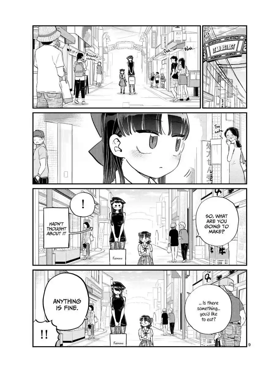 Komi san wa Komyushou Desu. Ch. 171 A day without mom