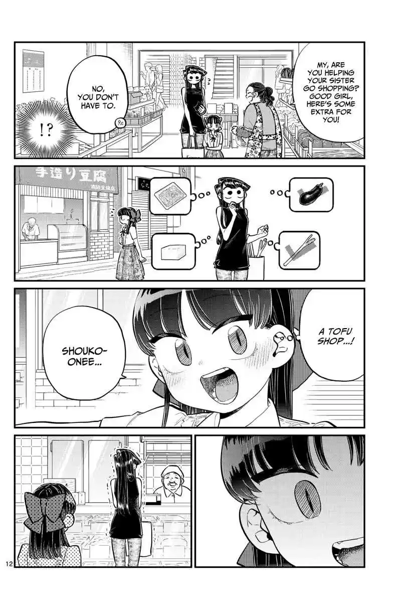 Komi san wa Komyushou Desu. Ch. 171 A day without mom