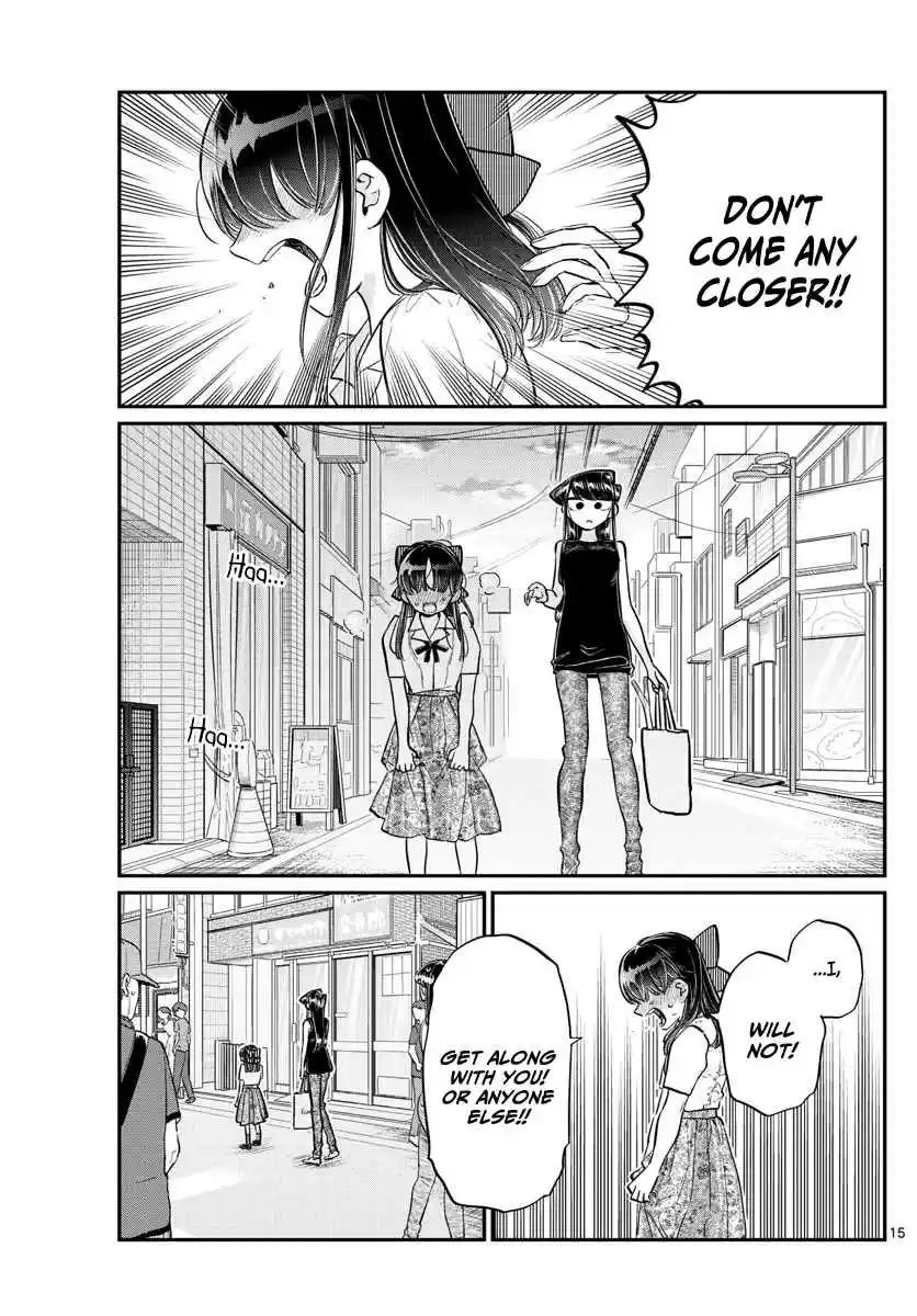 Komi san wa Komyushou Desu. Ch. 171 A day without mom
