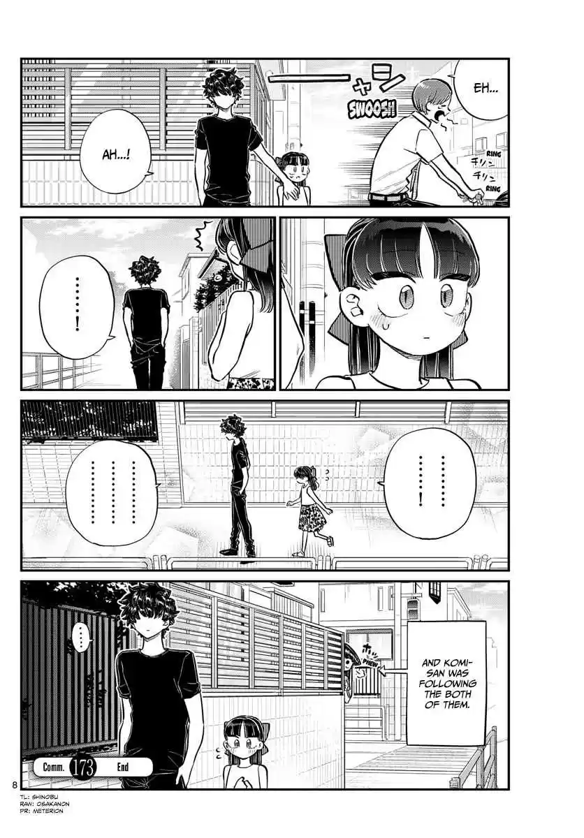 Komi san wa Komyushou Desu. Ch. 173 Rei chan's Stalking