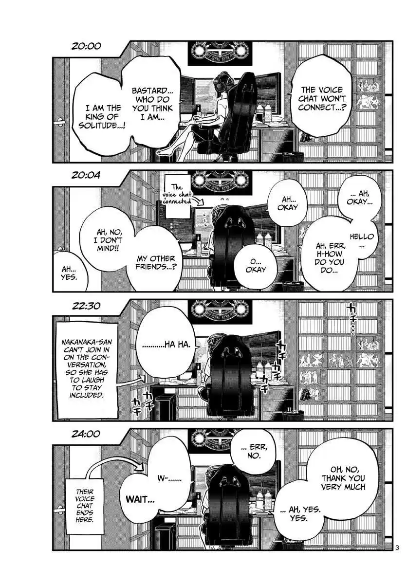 Komi san wa Komyushou Desu. Ch. 174 Nakanaka san's great summer day