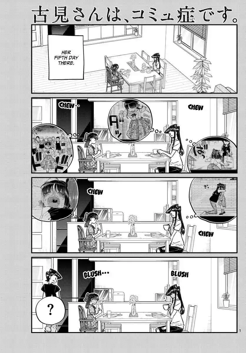 Komi san wa Komyushou Desu. Ch. 175 Four leaf clover