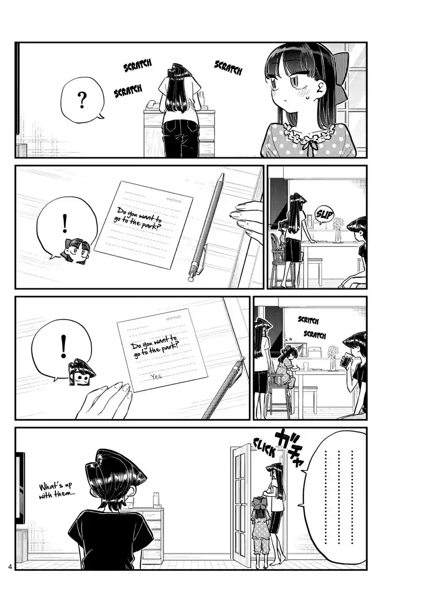 Komi san wa Komyushou Desu. Ch. 175 Four leaf clover