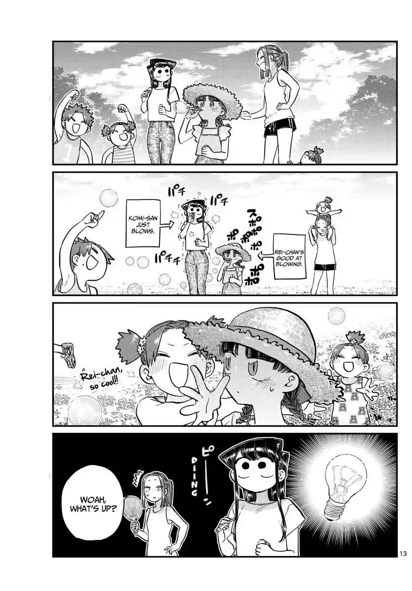 Komi san wa Komyushou Desu. Ch. 175 Four leaf clover