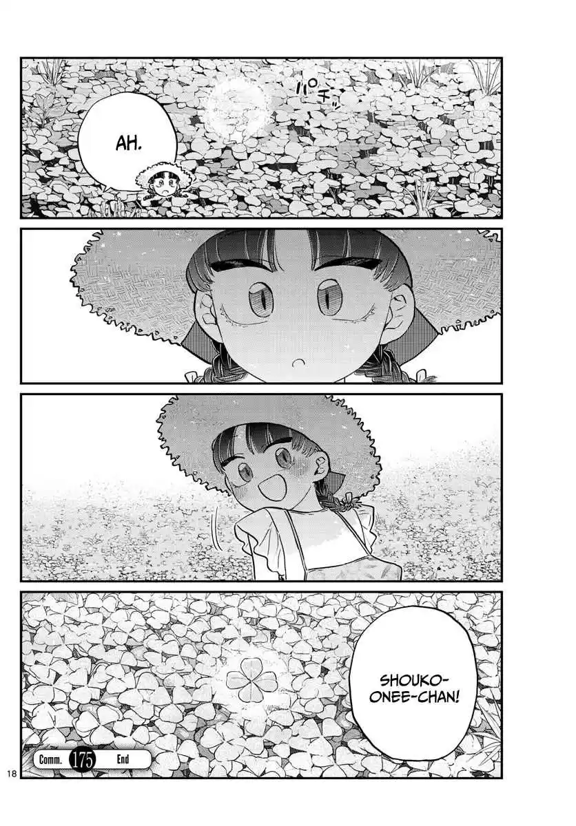 Komi san wa Komyushou Desu. Ch. 175 Four leaf clover