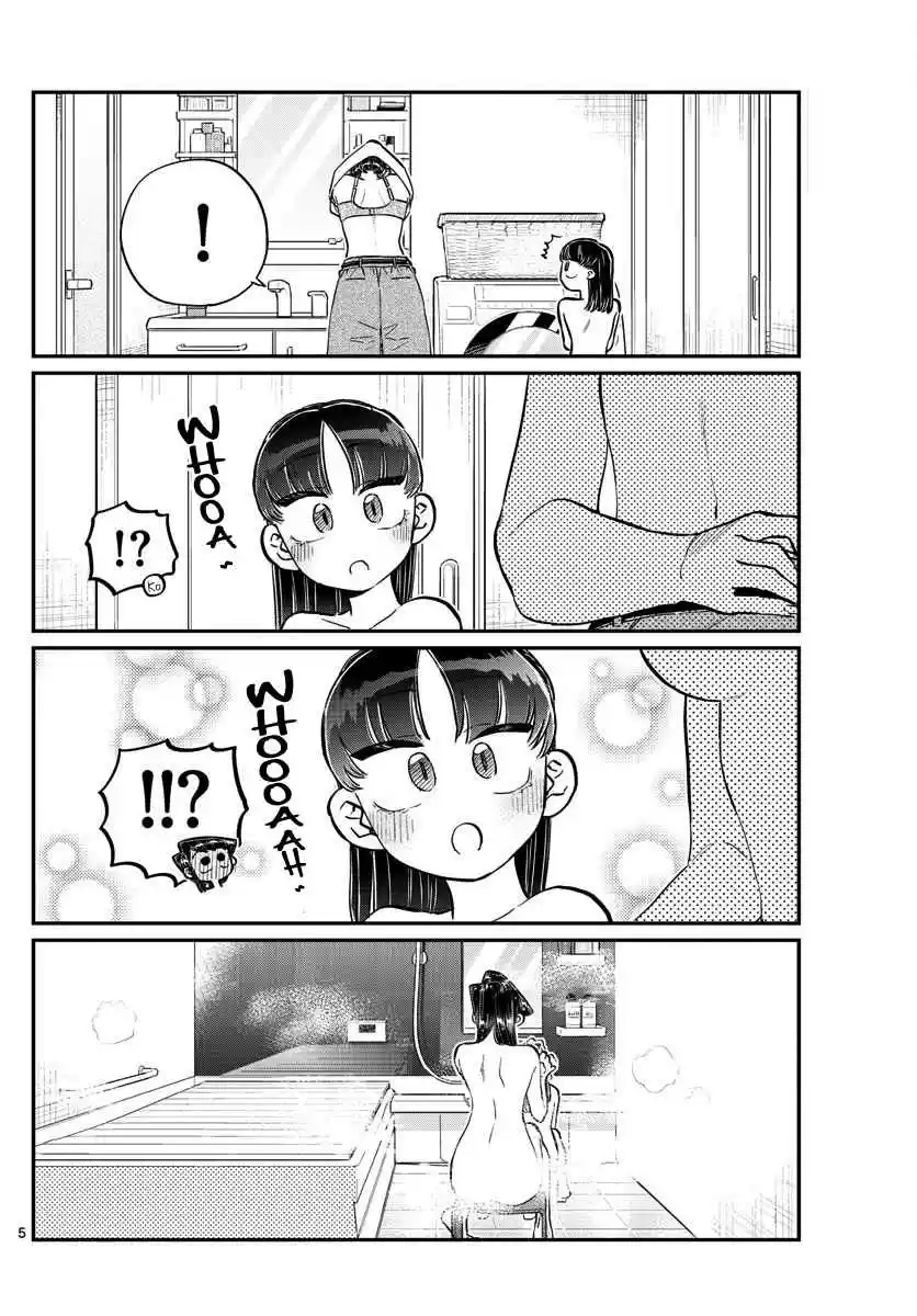 Komi san wa Komyushou Desu. Ch. 176 A bath with Rei chan