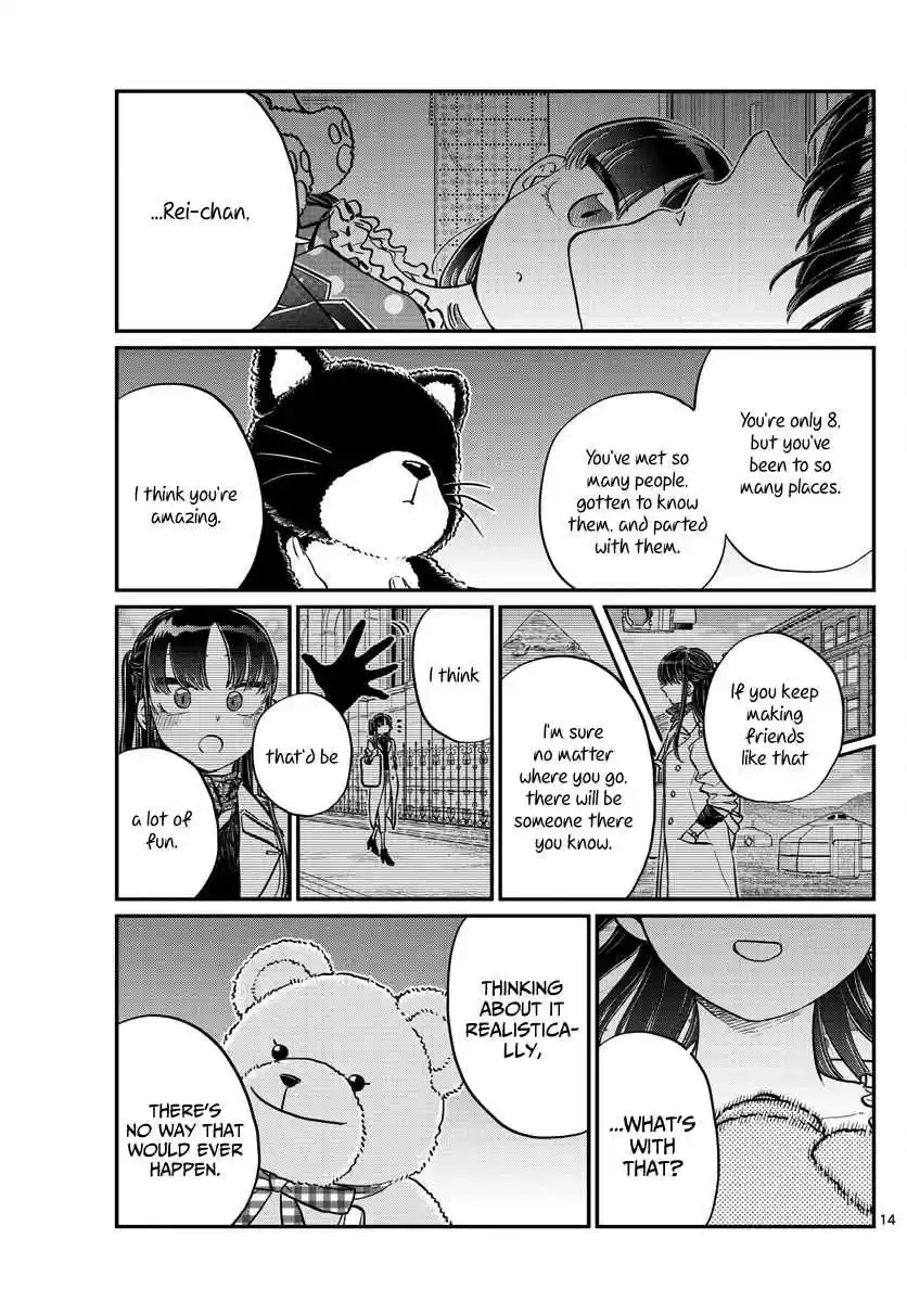 Komi san wa Komyushou Desu. Ch. 176 A bath with Rei chan