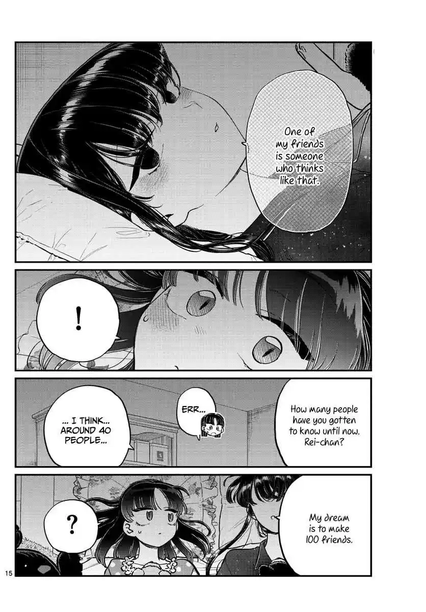 Komi san wa Komyushou Desu. Ch. 176 A bath with Rei chan