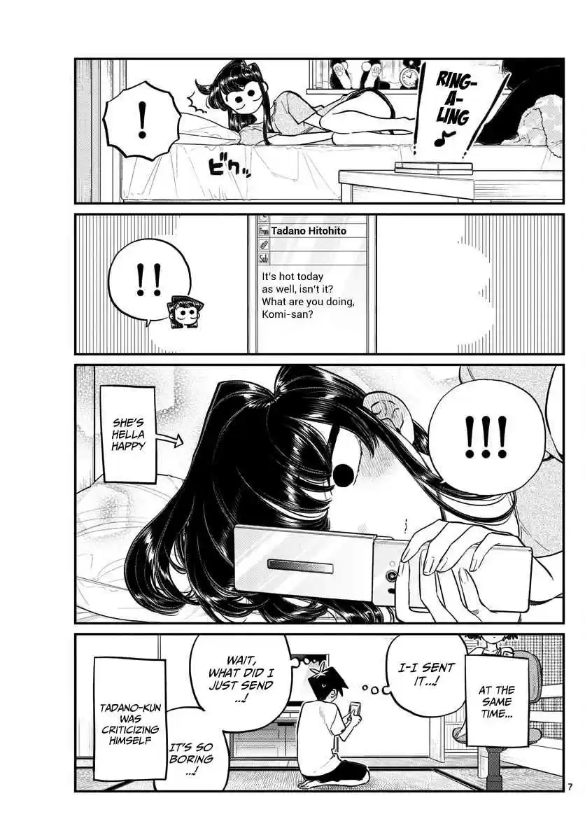 Komi san wa Komyushou Desu. Ch. 178 A summer rendezvous