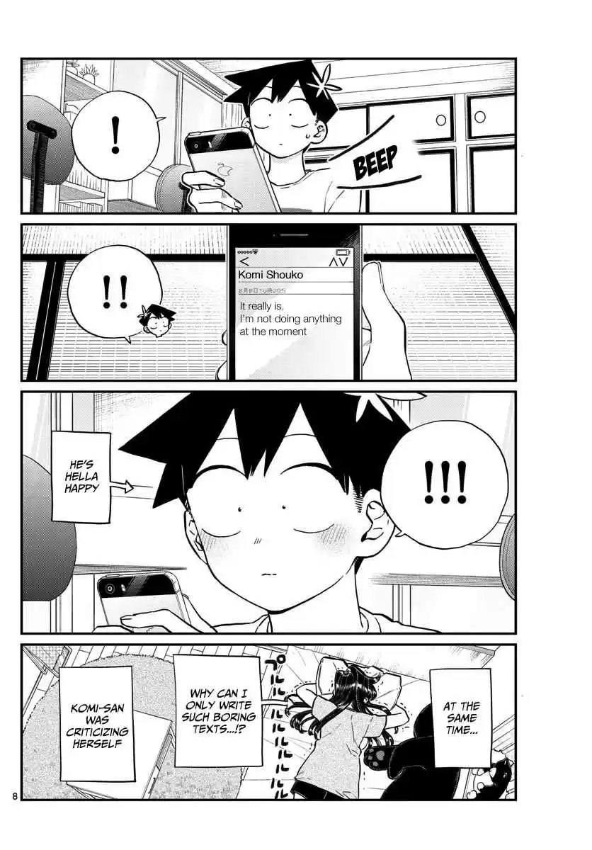 Komi san wa Komyushou Desu. Ch. 178 A summer rendezvous