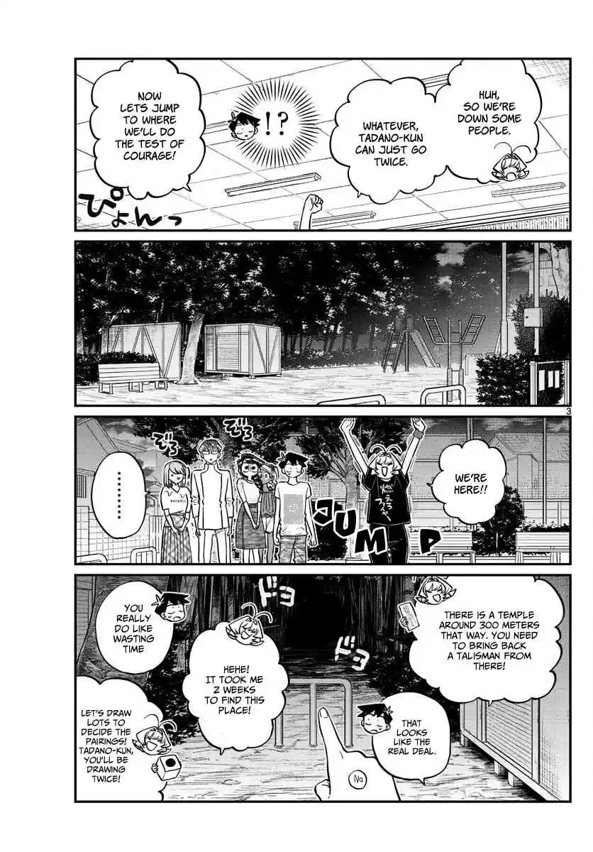 Komi san wa Komyushou Desu. Ch. 180 Test of courage