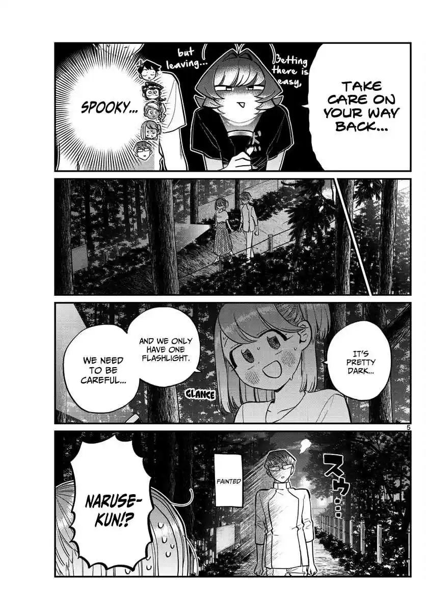 Komi san wa Komyushou Desu. Ch. 180 Test of courage