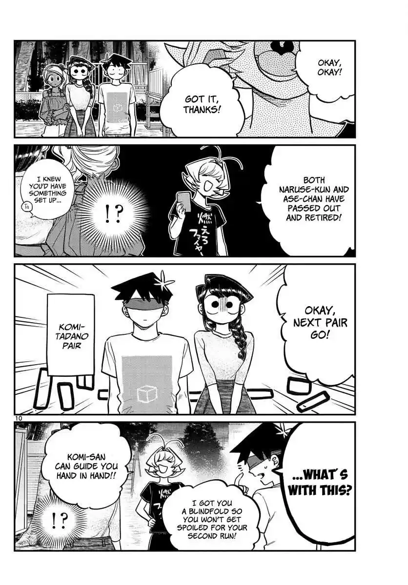 Komi san wa Komyushou Desu. Ch. 180 Test of courage