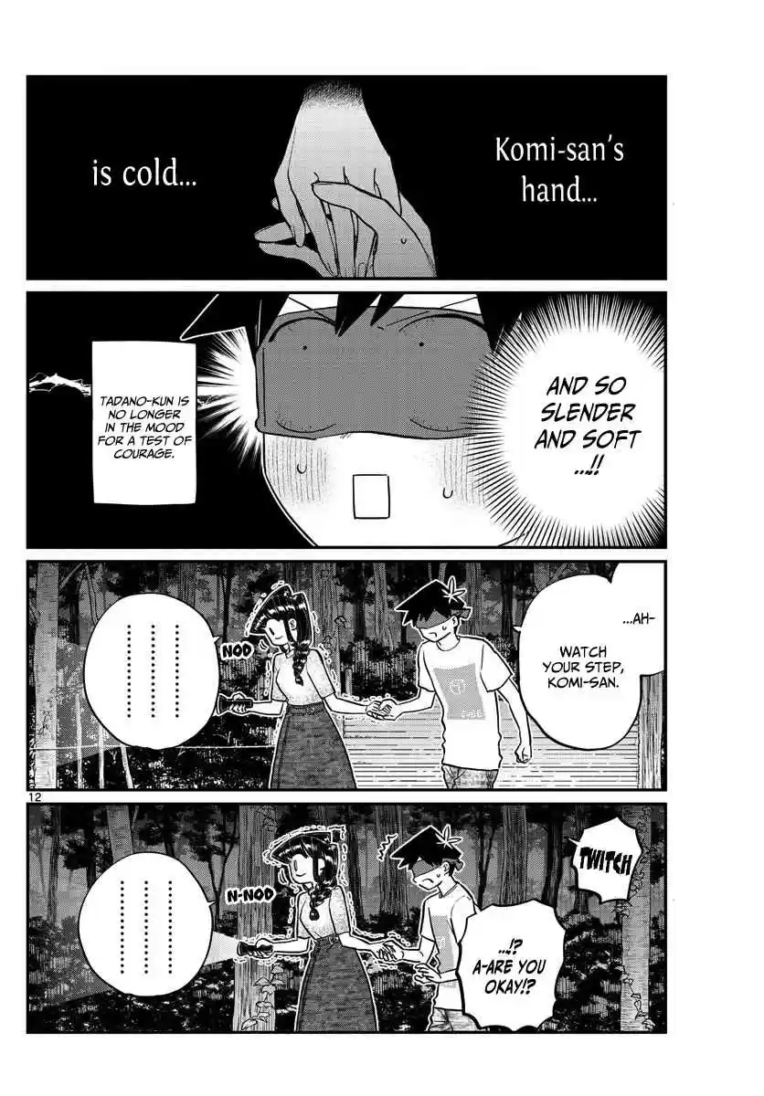 Komi san wa Komyushou Desu. Ch. 180 Test of courage