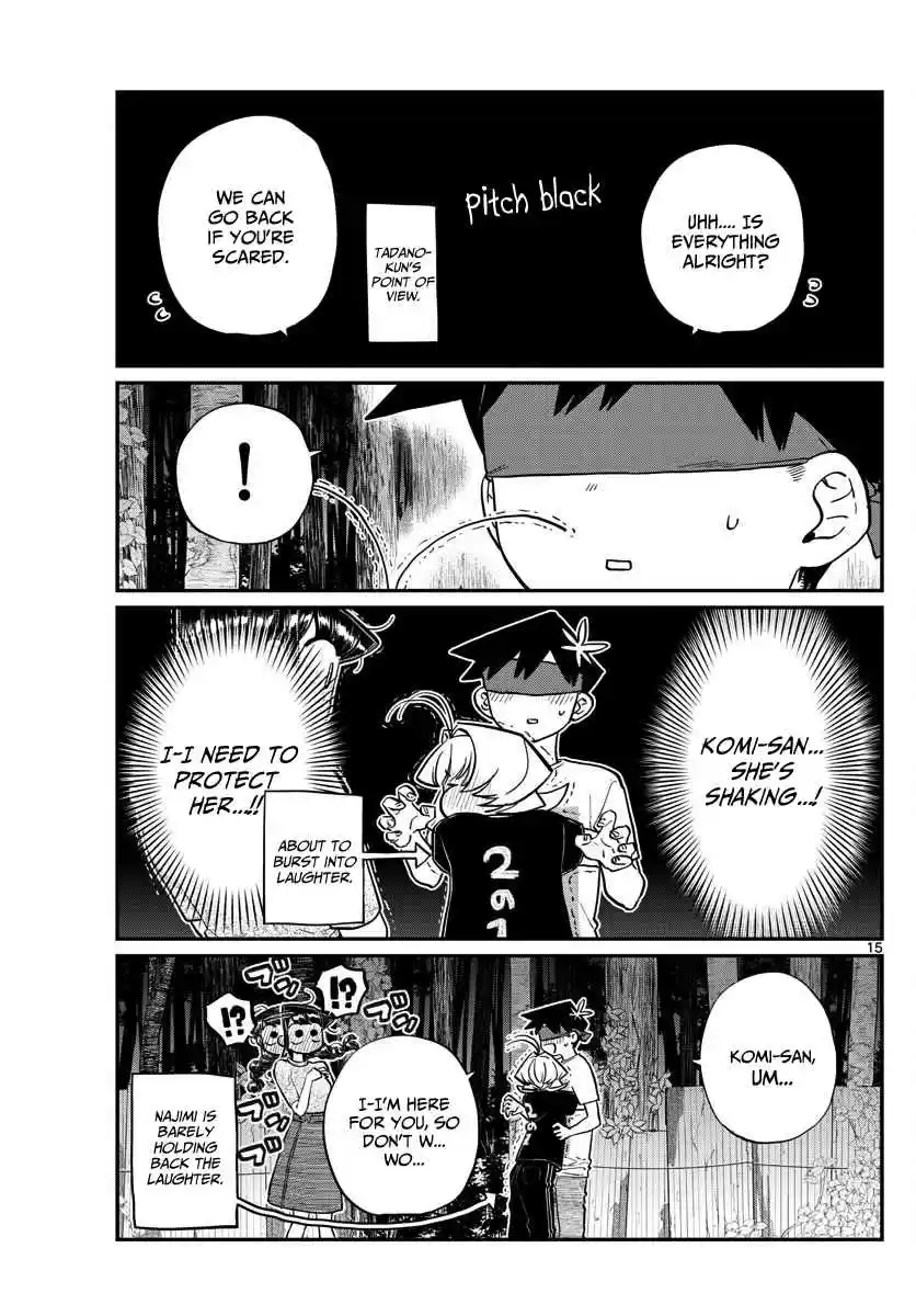 Komi san wa Komyushou Desu. Ch. 180 Test of courage