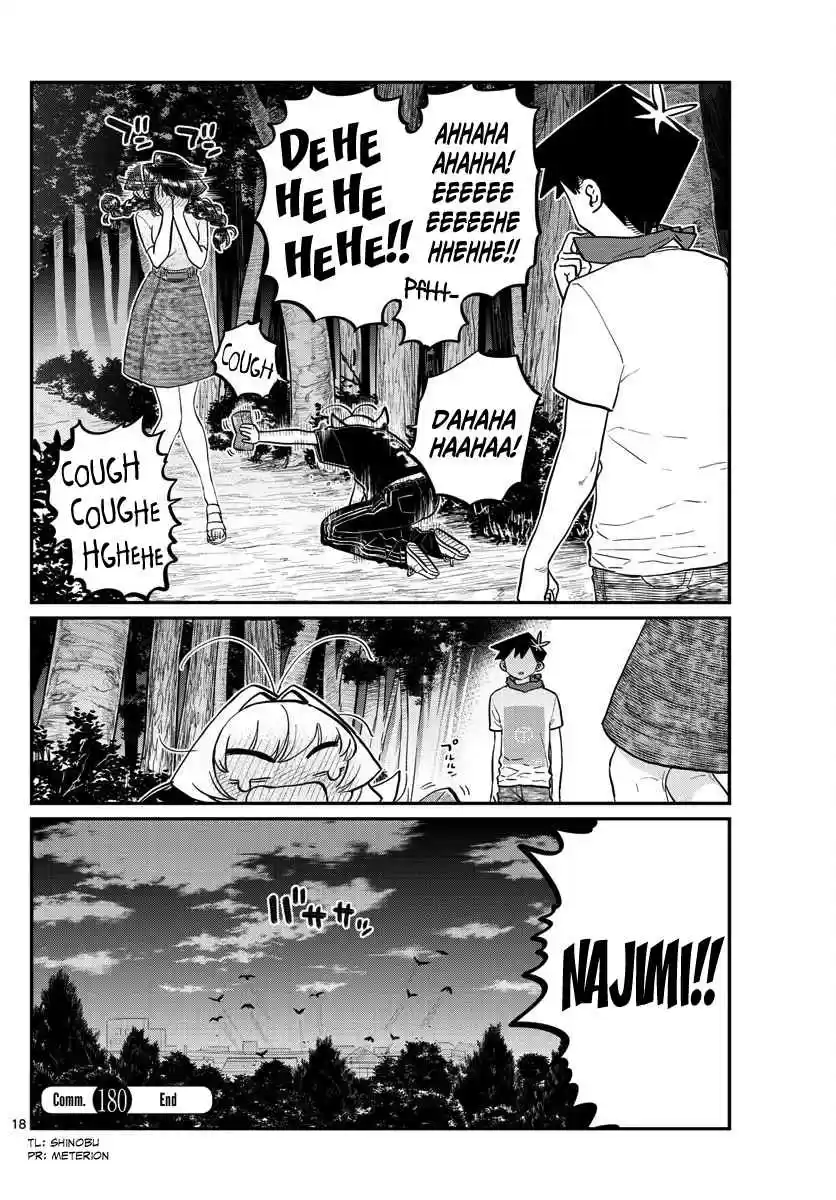 Komi san wa Komyushou Desu. Ch. 180 Test of courage