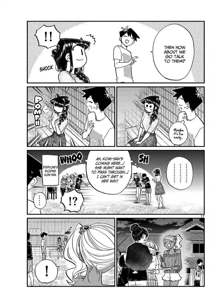 Komi san wa Komyushou Desu. Ch. 181 Test of courage 2