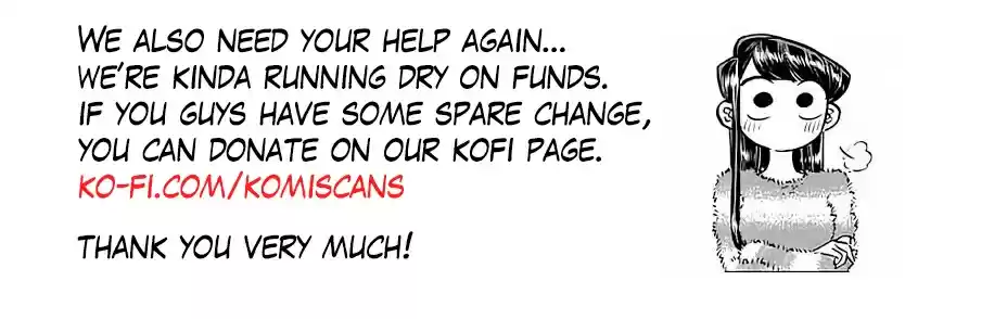 Komi san wa Komyushou Desu. Ch. 181 Test of courage 2