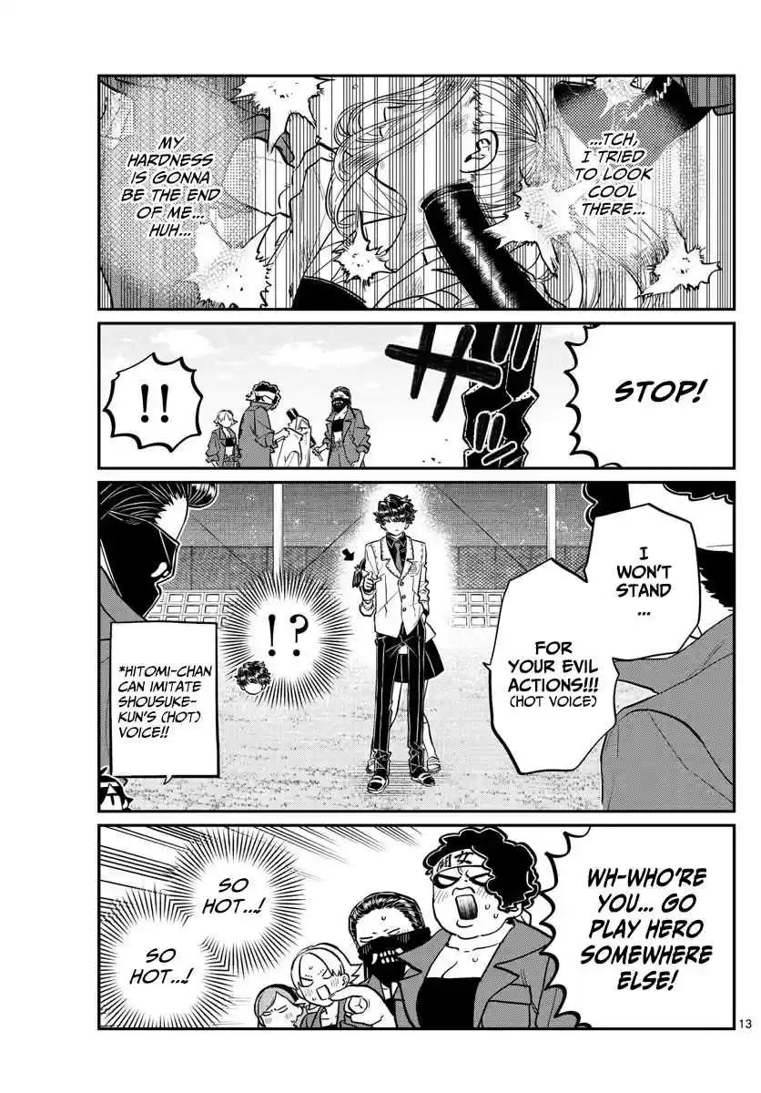 Komi san wa Komyushou Desu. Ch. 182 Hard liner