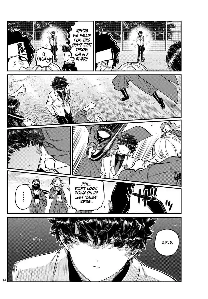 Komi san wa Komyushou Desu. Ch. 182 Hard liner