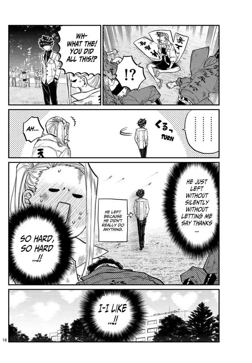 Komi san wa Komyushou Desu. Ch. 182 Hard liner