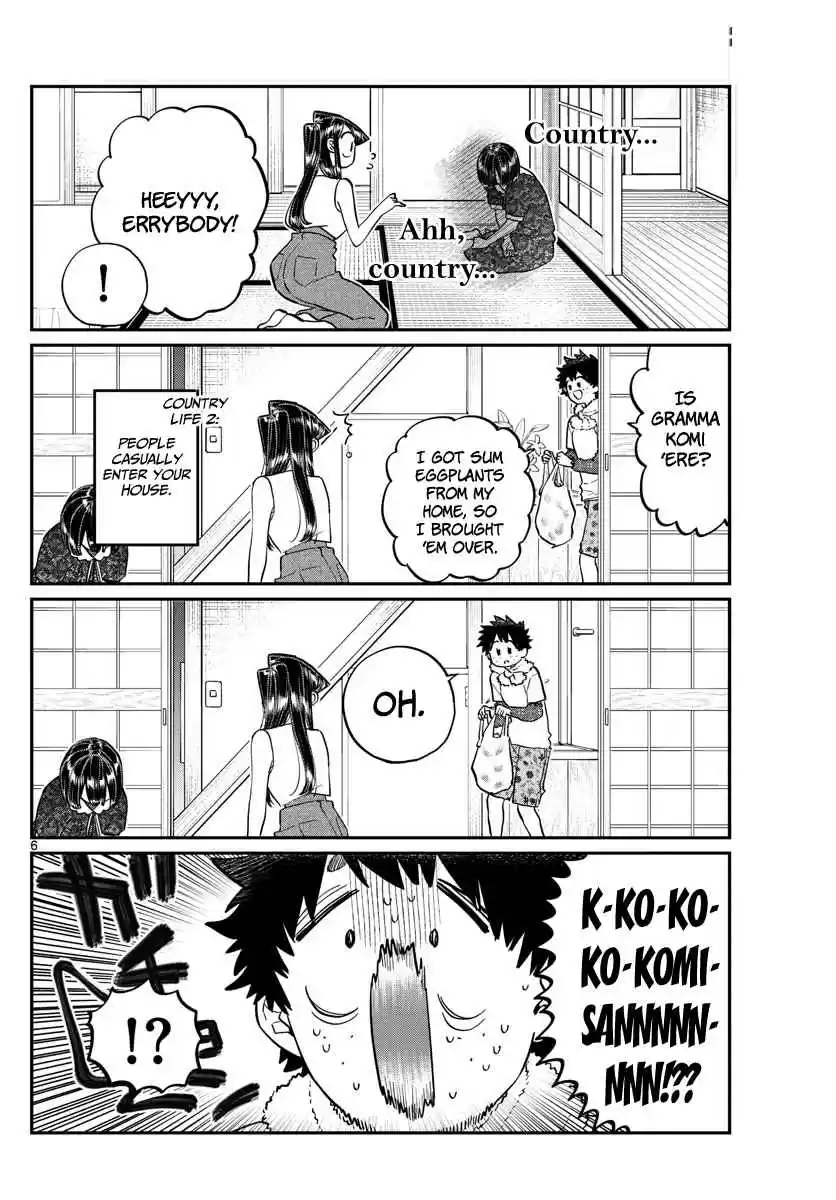 Komi san wa Komyushou Desu. Ch. 184 Playing in the Country