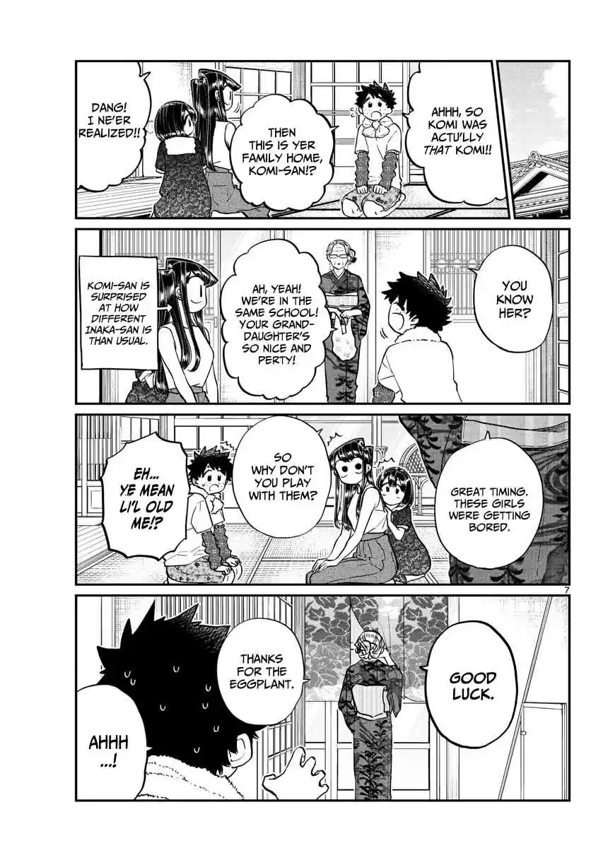 Komi san wa Komyushou Desu. Ch. 184 Playing in the Country