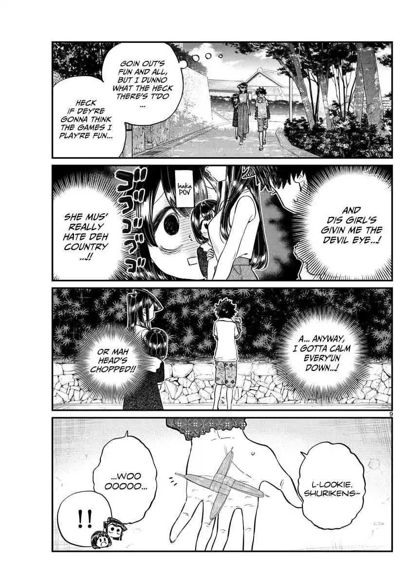 Komi san wa Komyushou Desu. Ch. 184 Playing in the Country