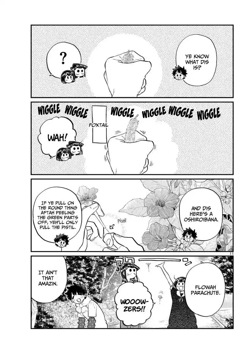 Komi san wa Komyushou Desu. Ch. 184 Playing in the Country