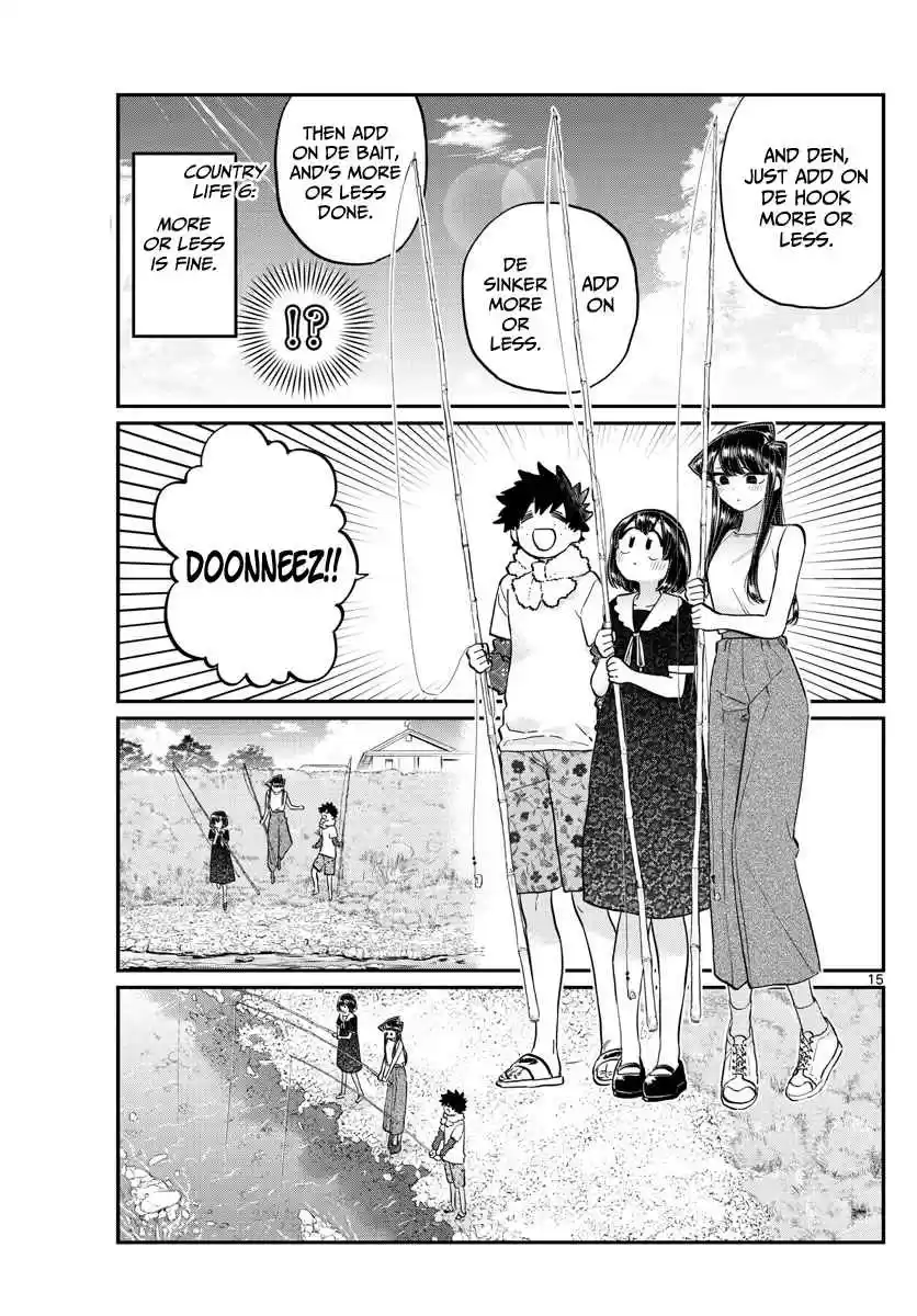 Komi san wa Komyushou Desu. Ch. 184 Playing in the Country