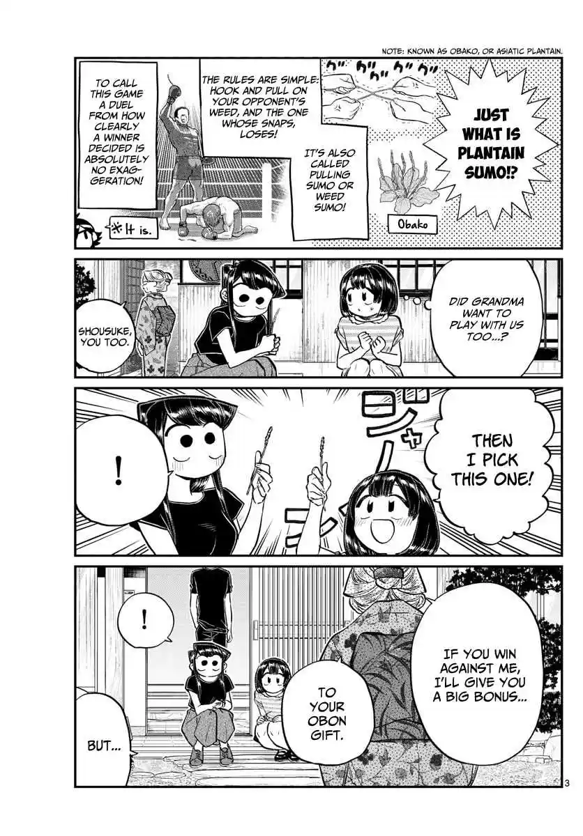 Komi san wa Komyushou Desu. Ch. 185 Plantain Sumo
