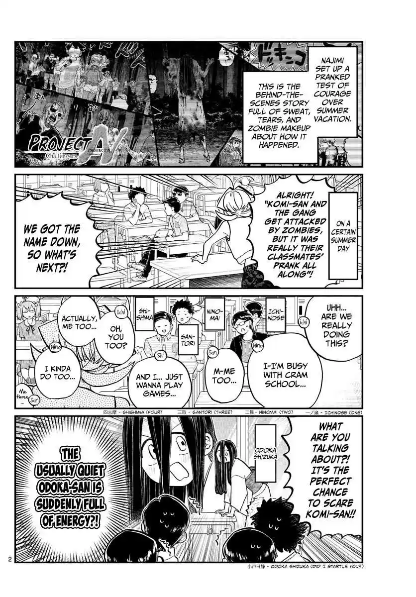 Komi san wa Komyushou Desu. Ch. 188 Class 2 1 Get together