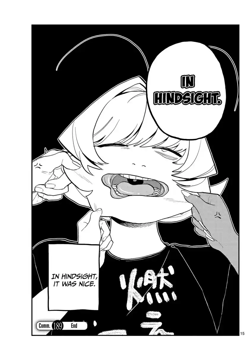 Komi san wa Komyushou Desu. Ch. 189 Test of Courage Aftermath