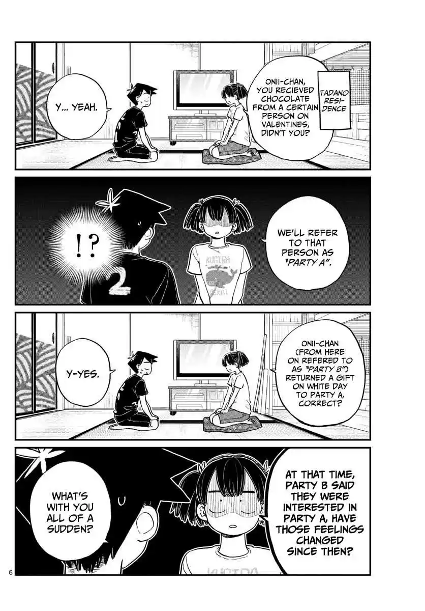 Komi san wa Komyushou Desu. Ch. 195 The three