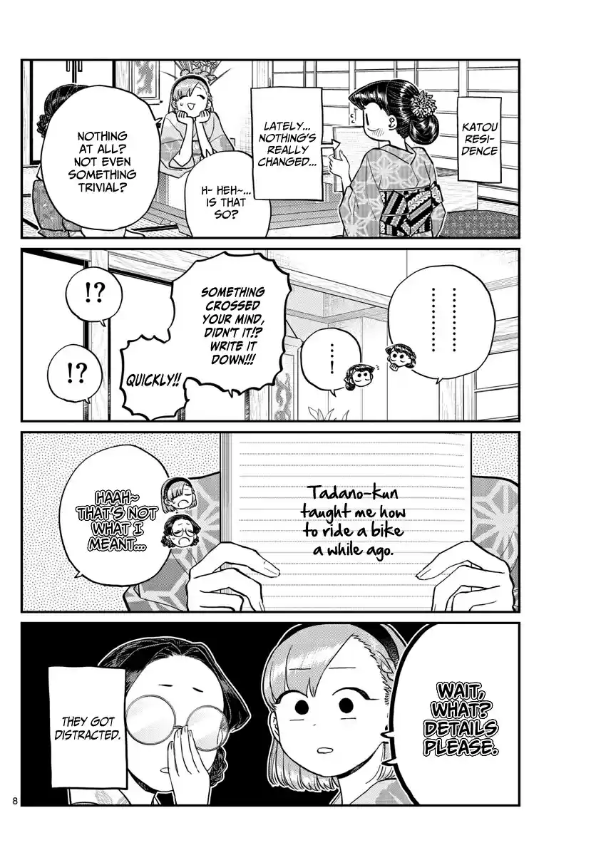 Komi san wa Komyushou Desu. Ch. 195 The three